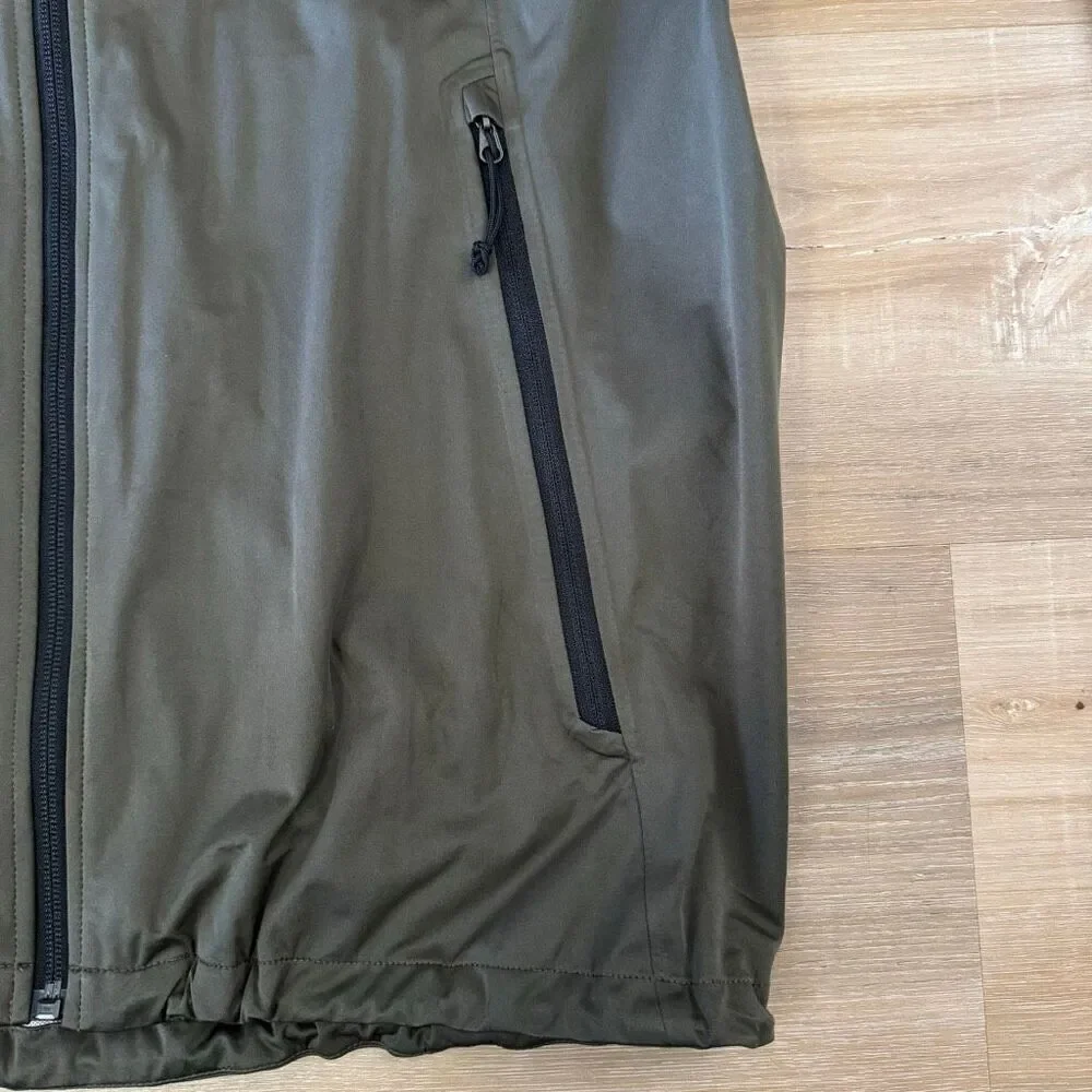 The North Face Swallowtail Lining Dry Vent Dark Green Jacket Size Medium Trail